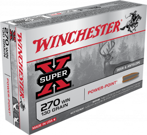 Winchester 270Win Power Point 8,4gram 130grains